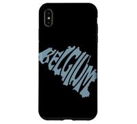 Carte Nationale Belge Patriotique de la Belgique Fan Pride Heritage Coque pour iPhone XS Max