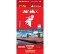 Carte Nationale Benelux 2024 (Indéchirable / Onverscheurbaar)