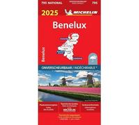 Carte Nationale Benelux 2025 - Indéchirable
