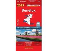 Carte Nationale Benelux 2025 - Indéchirable Collectif Michelin (Auteur)