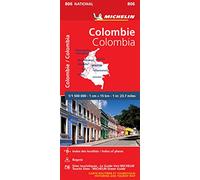 Carte Nationale Colombie / Colombia