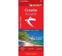 Carte Nationale Croatie / Kroatië Collectif Michelin (Auteur)
