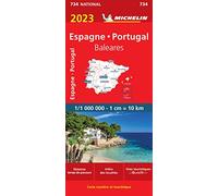 Carte Nationale Espagne, Portugal 2023