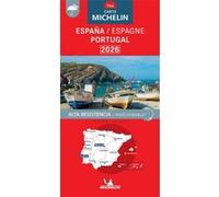 Collectif Michelin – Carte Nationale Espagne, Portugal 2026 – Indéchirable