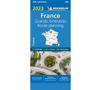 Carte Nationale France Grands Itinéraires 2023