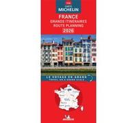 Collectif – Carte Nationale France – Grands itinéraires 2026 – Michelin – Carte