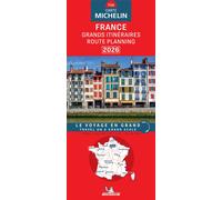Carte Nationale France - Grands itinéraires 2026 - - Collectif - Michelin Travel Partner - Atlas / carte