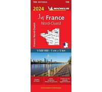 Carte Nationale France Nord-Ouest 2024