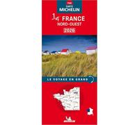 Collectif – Carte Nationale France Nord-Ouest 2026 – Michelin