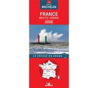 Collectif – Carte Nationale France Recto-Verso 2026 – Michelin