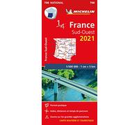 Carte Nationale France Sud-Ouest 2021