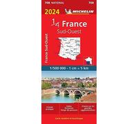 Carte Nationale France Sud-Ouest 2024