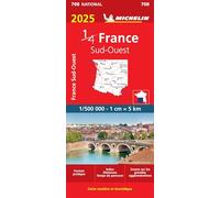 Michelin – Carte Nationale France Sud-Ouest 2025