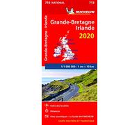 Carte Nationale Grande-Bretagne, Irlande 2020