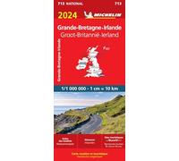 Michelin Carte nationale Grande-Bretagne, Irlande 2024