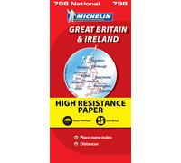 Carte Nationale Great Britain & Ireland / Grande Bretagne, Irlande (High resistance / Indéchirable) Échelle 1:1 000 000 - Collectif Michelin - Michelin Travel Partner - broché - Atlas / carte