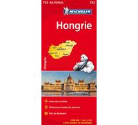 Carte Nationale Hongrie / Hongarije 1/400000 - Collectif Michelin - Michelin Travel Partner - broché - Atlas / carte