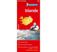 Carte Nationale Islande / Ijsland