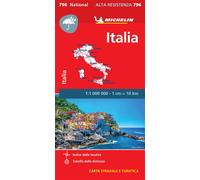 Carte NATIONAL Italie Indchirable