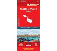 Michelin Carte Nationale Malte 801 – Gozo