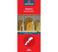 Carte Nationale Maroc / Marokko 1/1000000 - Michelin - Michelin - broché - Atlas / carte