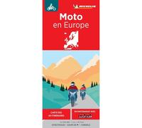 Carte Nationale Moto en Europe - - Collectif - Michelin - Atlas / carte