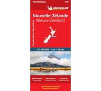 Carte Nationale Nouvelle-Zélande / Nieuw-Zeeland