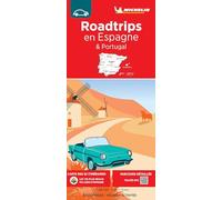 Carte Nationale Roadtrips en Espagne & Portugal - - Collectif - Michelin Travel Partner - Atlas / carte