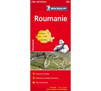 Carte Nationale Roumanie / Roemenie - Collectif Michelin - Michelin Travel Partner - broché - Atlas / carte