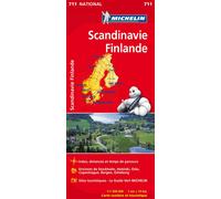 Collectif Michelin – Carte nationale Scandinavie, Finlande – Échelle 1:1 500 000 – Broché