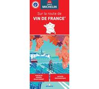 Carte Nationale Sur la Route de Vin de France