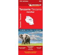 Collectif – Carte Nationale Tanzanie/Tanzania-Zanzibar
