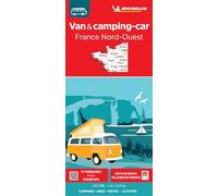 Carte Nationale Van & camping-car - France Nord-Ouest