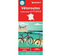 Carte Nationale Véloroutes & voies vertes en France - - Collectif - Michelin Travel Partner - Atlas / carte
