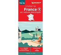 Carte Nationale Visiter la France en voiture électrique