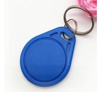 Carte nfc modifiable UID avec bloc 0 réinscriptible pour mif 1k s50 13.56Mhz,porte-clés pour duplicateur RFID 10 pièces/lot - Type Blue 10pcs
