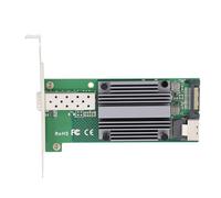 Carte NIC Ethernet, M.2 à 10 Go B+M Key 82599-1SFP Adaptateur LAN Ethernet, Port SFP+ Unique, pour Wins 7/8/8.1/10, pour Linux