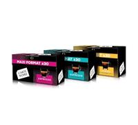 Carte Noire, Assortiment de Capsules de Café N°7 Classique, N°9 Intense, N°6 Lungo, 90 Capsules Compatibles avec les Machines à Café Nespresso, 3 Paquets Multi Varieté de 30 Capsules pour Espresso