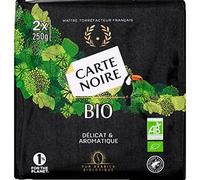 CARTE NOIRE Café bio moulu - Les 2 paquets de 250g