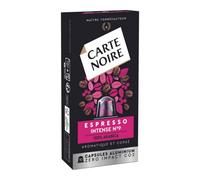 Carte Noire Cafe capsules Compatibles Nespresso intense n°9 - La boite de 10