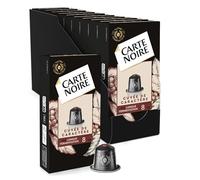 CARTE NOIRE - Café Capsules Cuvée de Caractère - Compatible Nespresso® | Intensité 8 - Arabica & Robusta - Envoûtant & Puissant - Fabriqué en France - 10 x 10 Capsules Aluminium