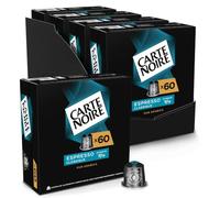 CARTE NOIRE - Café Capsules Espresso Classique N°7 - Compatible Nespresso® | 100% Arabica - Rond & Equilibré - Notes de Chocolat & Agrumes - Fabriqué en France - 4 x 60 Capsules Aluminium