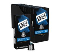 CARTE NOIRE - Capsules Décaféiné N°5 Compatibles Nespresso - Café Arabica - Lot de 10 x 10 Capsules Aluminium - Fabriqué en France