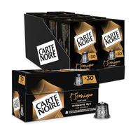 CARTE NOIRE - Café Capsules Lungo L'Iconique - Compatible Nespresso® | Intensité 8 - 100% Arabica - Intense - Notes de Fruits secs & Céréales - Fabriqué en France - 8 x 30 Capsules Aluminium