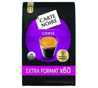 Carte Noire Expresso Corsé N°7, Café en Dosettes Compostables Compatibles Senseo, Paquet de 60 dosettes souples