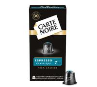 Carte Noire – Capsules compatibles Nespresso – Espresso Classique n°7 – 10 capsules