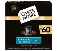 CARTE NOIRE Café Espresso Classique n°7 (Dolce) 60 capsules