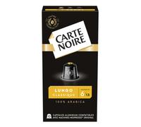 Capsule Nespresso Compatible Café Carte Noire Lungo Classique n°6 - 10 capsules