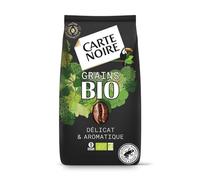 CARTE NOIRE - Café Grain Bio - 100 % Arabica - Origine Amérique Latine - Paquet de 1 kg - Fabriqué en France