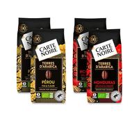 CARTE NOIRE - Café Grain Bio Terres D'Arabica - 2 x 2 Paquets de 500 g
